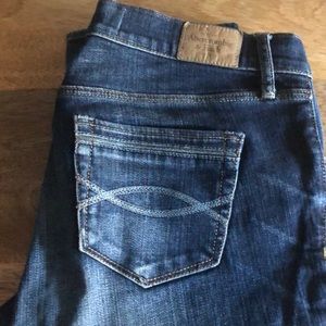Abercrombie perfect stretch straight leg jeans